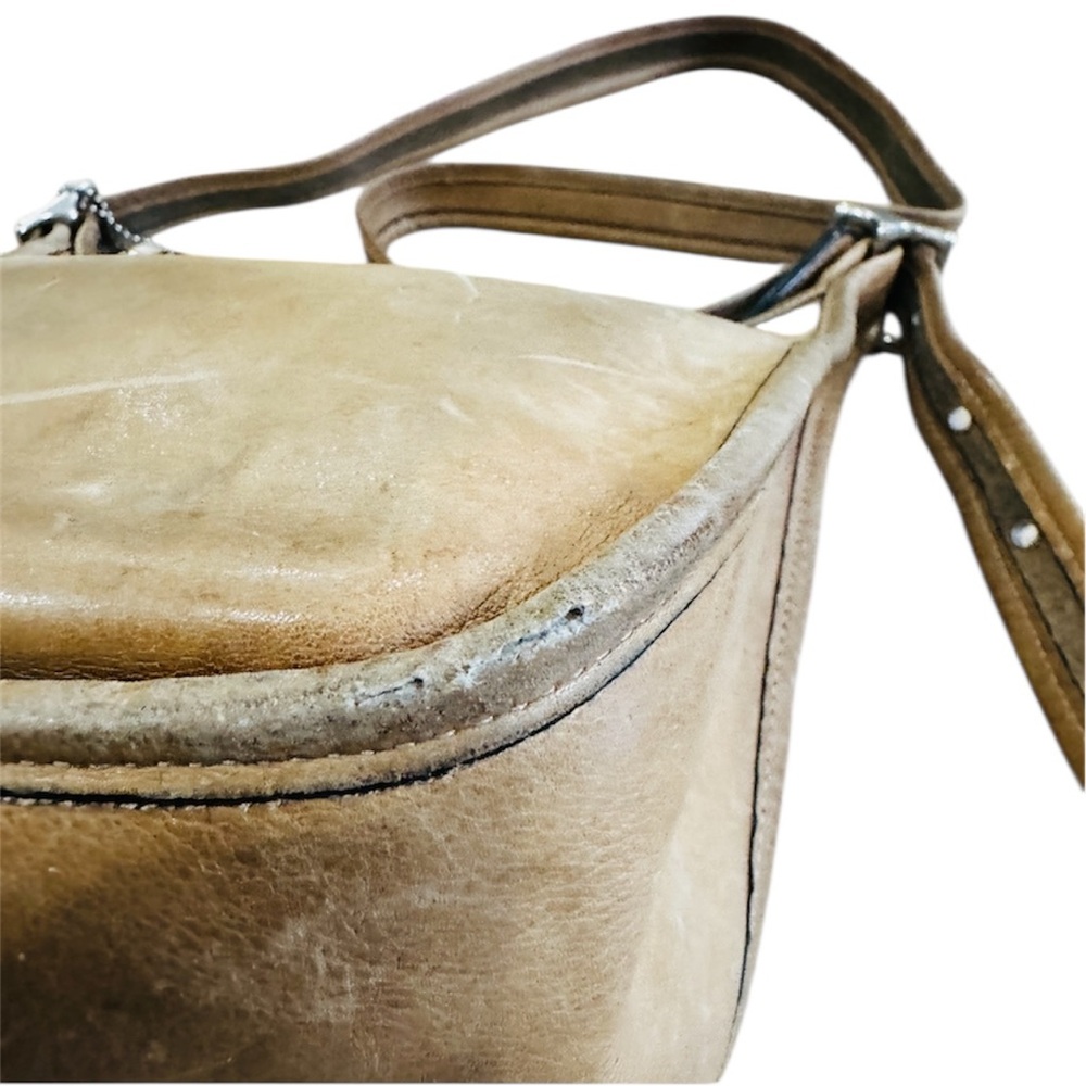 Coach vintage Janice Legacy #9950 shoulder bag in tan leather - Picture 6 of 14